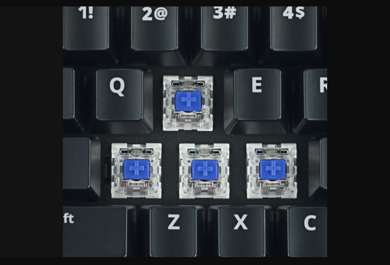 Klawiatura SPC Gear SPG019 - przełączniki Kailh Blue